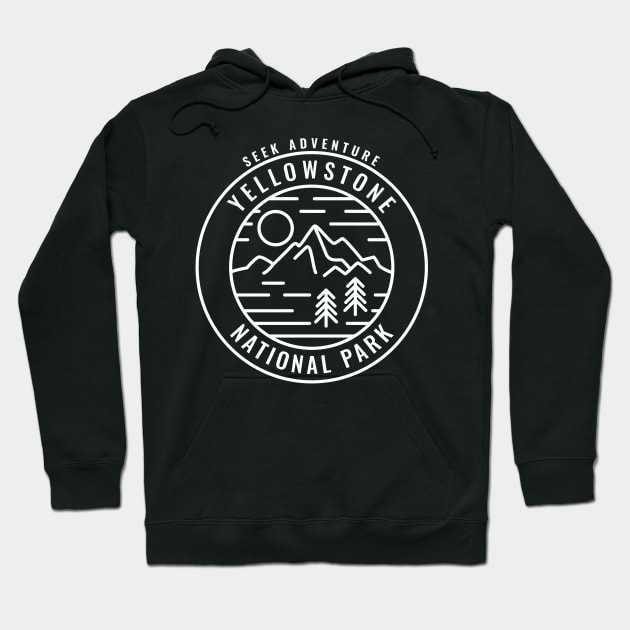 Yellowstone National Park Hoodie by roamfree